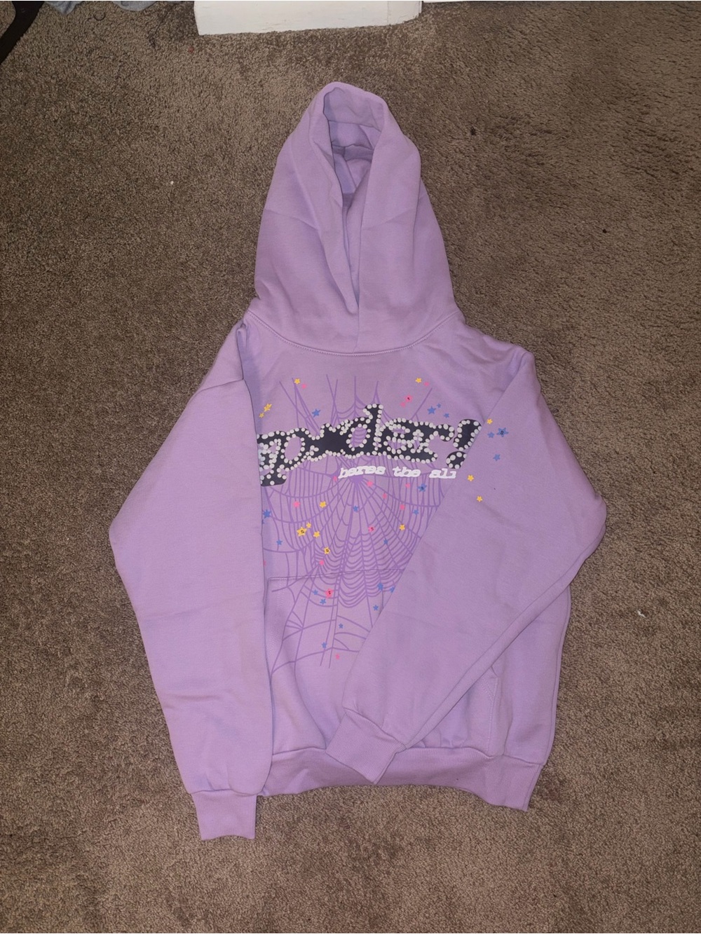 Spider Worldwide x Young thug Spider hoodie purple